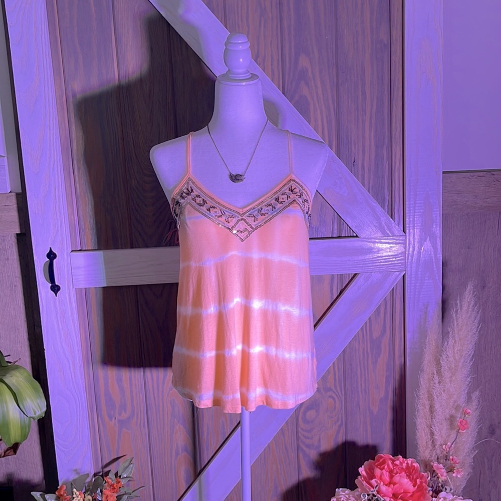 Cris-cross Spaghetti strap Shirt